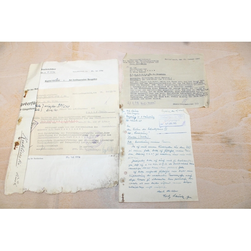 196 - German War Time Paperwork