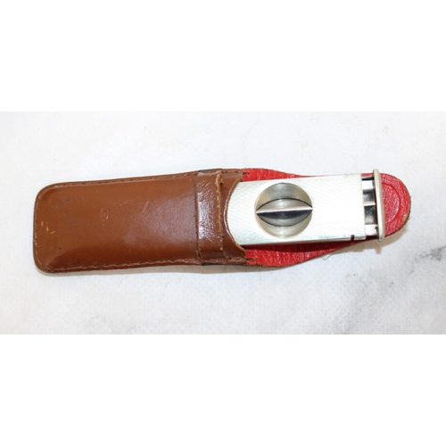 175 - Cigar Cutter In Case