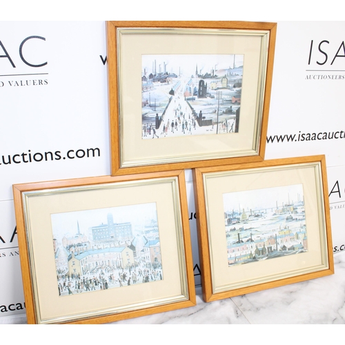 241 - Three Framed L S Lowry Prints

Frames measure 29cm x 34cm approx
Collection Only