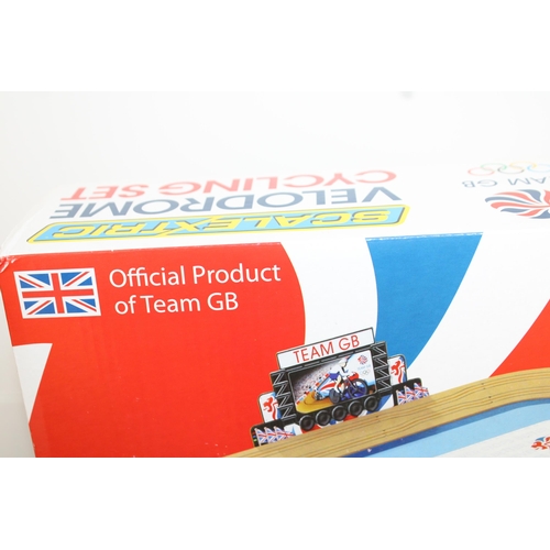 689 - New In Box Scalextric Velodrome Cycling Set Team GB