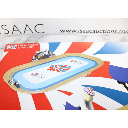 689 - New In Box Scalextric Velodrome Cycling Set Team GB