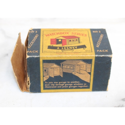 690 - Matchbox Metal Lock-Up Garage ( A3) in Box of Issue