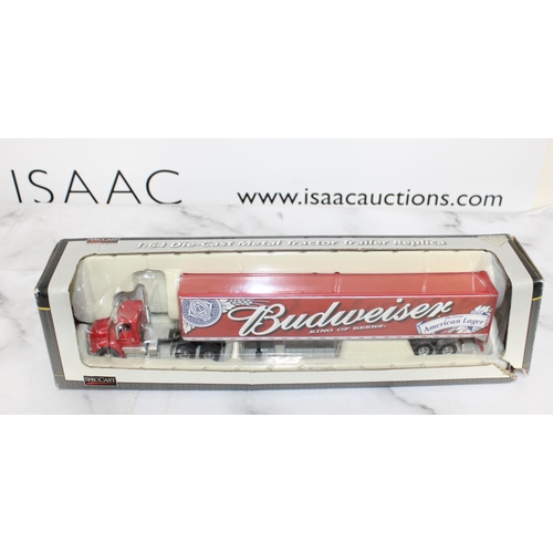 719 - SpecCast 1:64 Scale Budweiser American Tractor Trailor