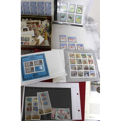 663 - Large Quantity Of Stamps/Folders Etc