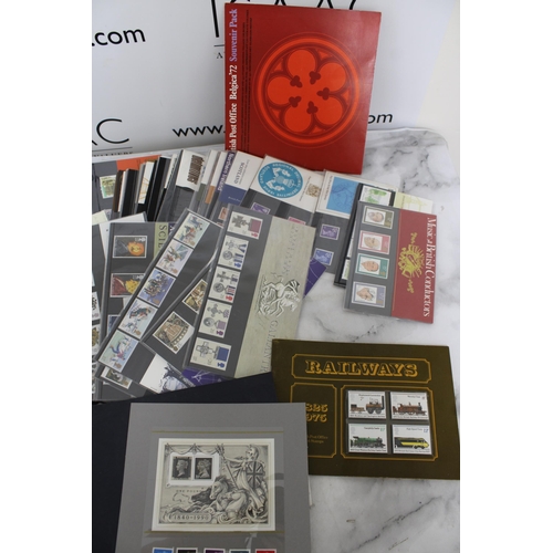 668 - Large Quantity Of Collectable Stamps including Collectors Packs and 1st Day Issues