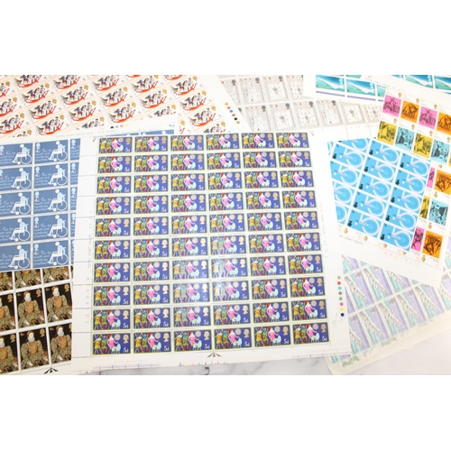 670 - Large Collection of Vintage Stamp Sheets  - Both Decimal and Pre Decimal Sheets