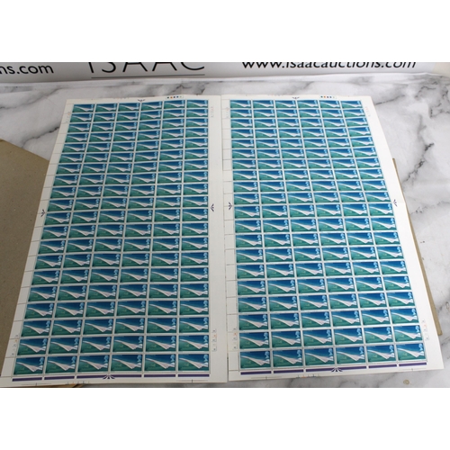 670 - Large Collection of Vintage Stamp Sheets  - Both Decimal and Pre Decimal Sheets