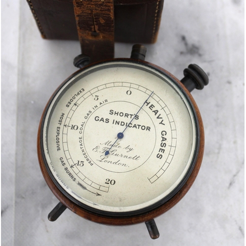 123 - Vintage GPO GAS Meter in Leather Case