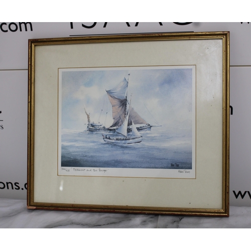 243 - Framed Signed Peter Toms Limited Edition Print 