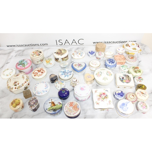 127 - Selection of Trinket Boxes and others

This Lot is Collection Only