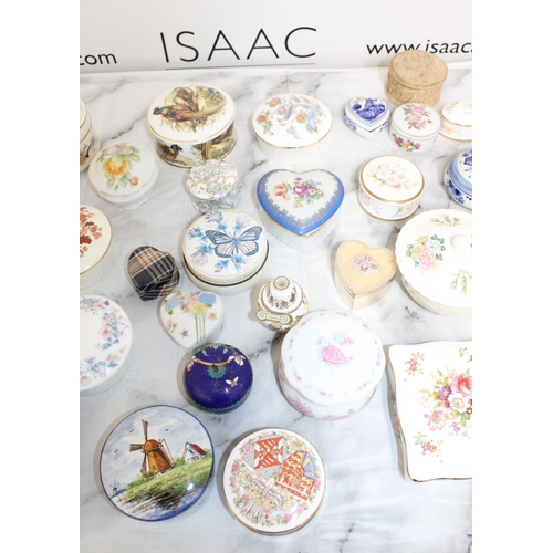 127 - Selection of Trinket Boxes and others

This Lot is Collection Only