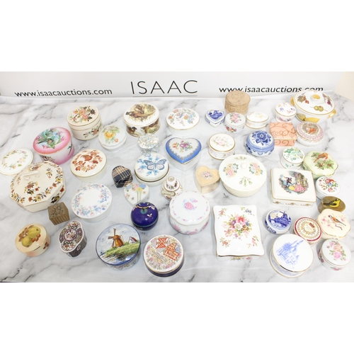 127 - Selection of Trinket Boxes and others

This Lot is Collection Only