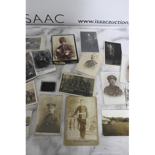 201 - Quantity of WWI Field Operations and Military Portrait Postcards