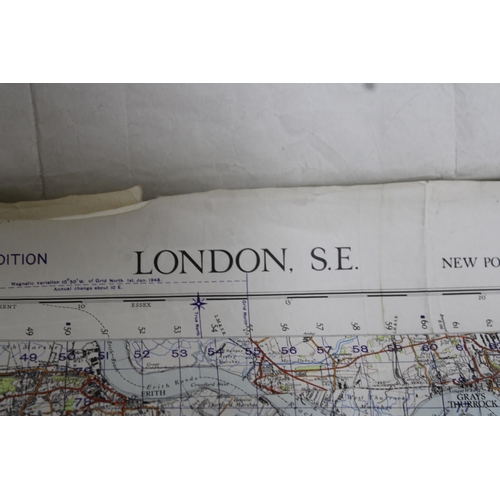 202 - Military Ordnance Survey Maps dated 1940, Military Books and Other Emphemra