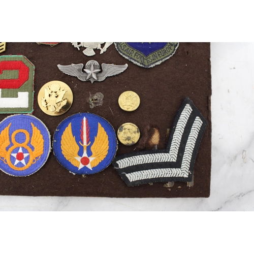 211 - Selection Of Military Uniform Badges Etc