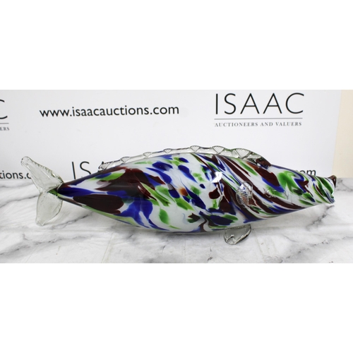 49 - Large Murano Glass Fish Length-55cm
Collection Only