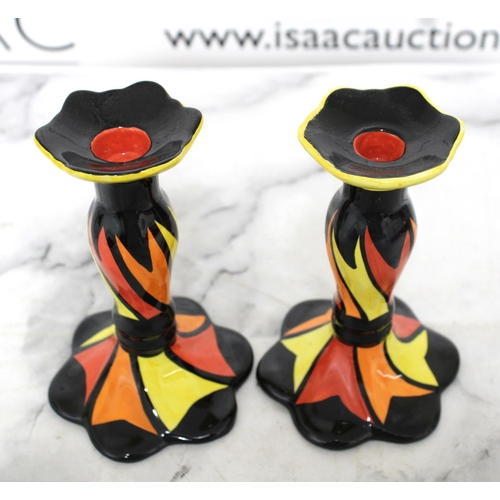 150 - Lorna Bailey Pair Of Candle Sticks Height-15cm
Collection Only