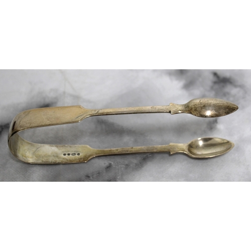 530 - Silver Hallmarked Sugar Tongs