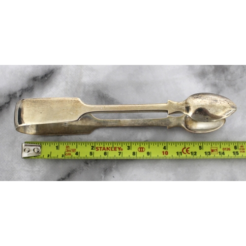 530 - Silver Hallmarked Sugar Tongs