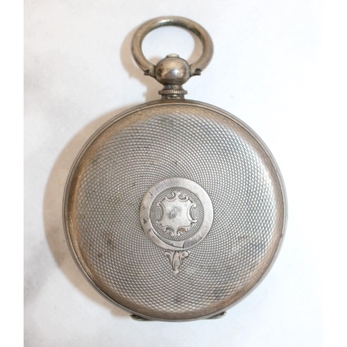 531 - Fine Silver Pocket Watch - Untested Condition