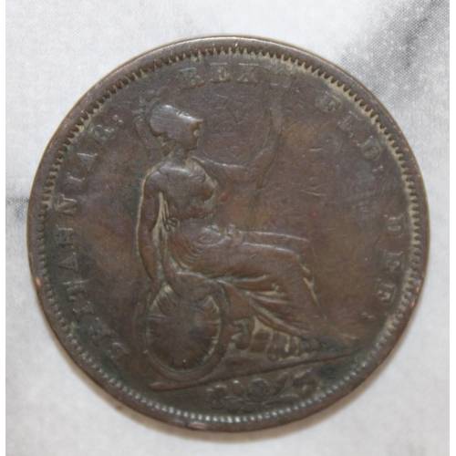 420 - 1834 William IV Penny Coin