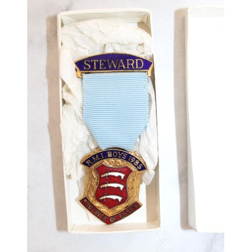 33 - RMI Boys 1985 STEWARD Medal in Box