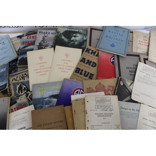 285 - Quantity Of Original British WW2 & Later Military Related Publications