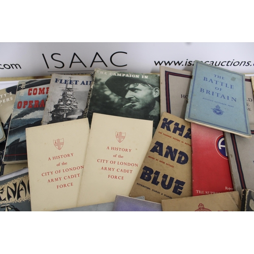 285 - Quantity Of Original British WW2 & Later Military Related Publications