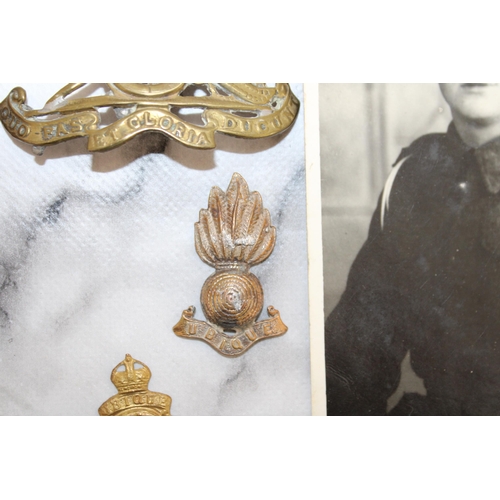 269 - WW2 Royal Artillery PoW Dogtag, Medals & Family Photos Father Also RA WW1 & Later Plus Post WW2