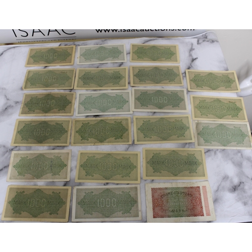 433 - Quantity Of German Bank Notes - All Dated 1920's