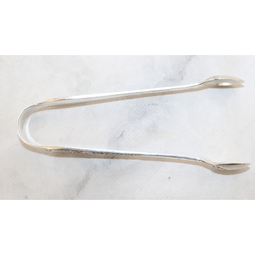 545 - Silver Plated Sugar Tongs