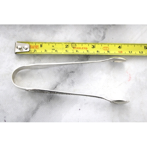 545 - Silver Plated Sugar Tongs