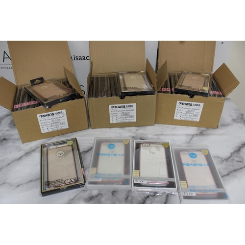 40 - Large Quantity Of FSHANG Phone Cases Boxed Unopened Sealed Rose Gold