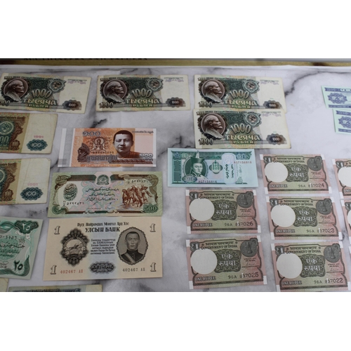 348 - Quantity Of Collectable Mixed Bank Notes - Mostly from Asia