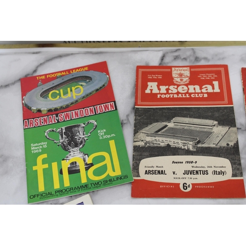 252 - Collection Of Sporting Programmes/ Tickets Arsenal Football Etc