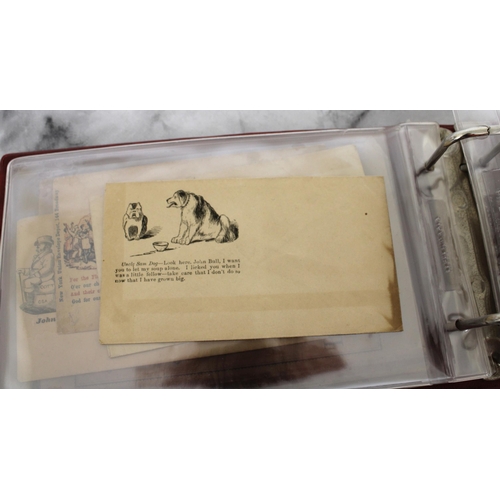 43 - Album Containing Collectable Old Envelopes/Letter/Book