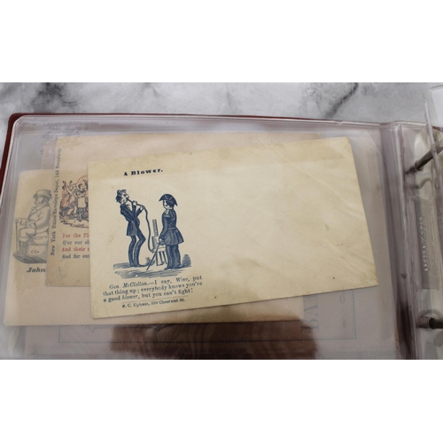 43 - Album Containing Collectable Old Envelopes/Letter/Book