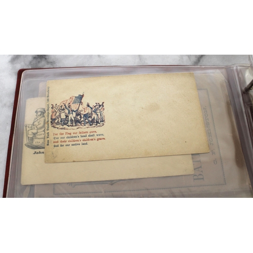 43 - Album Containing Collectable Old Envelopes/Letter/Book