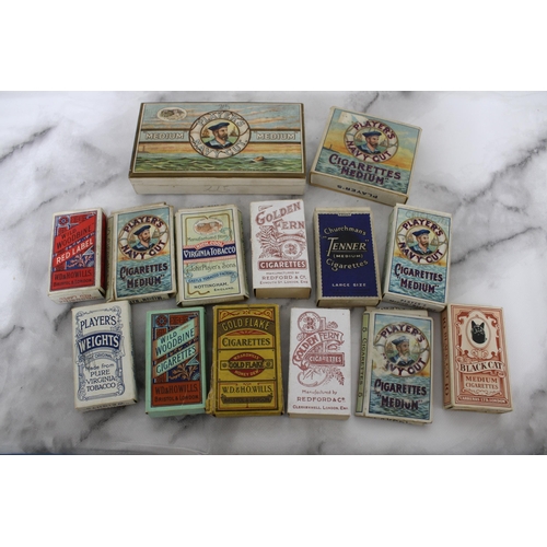 46 - Collection Of Vintage Cigarette Boxes