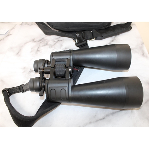 49 - Large Binoculars In Carry Case