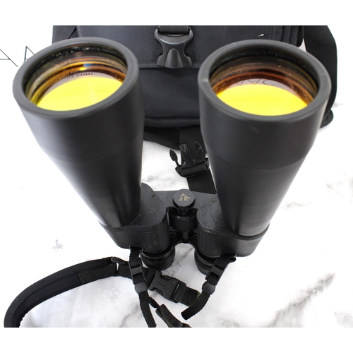 49 - Large Binoculars In Carry Case