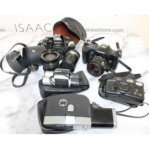 149 - Collection Of Camera/Lens/Binoculars/Etc Untested