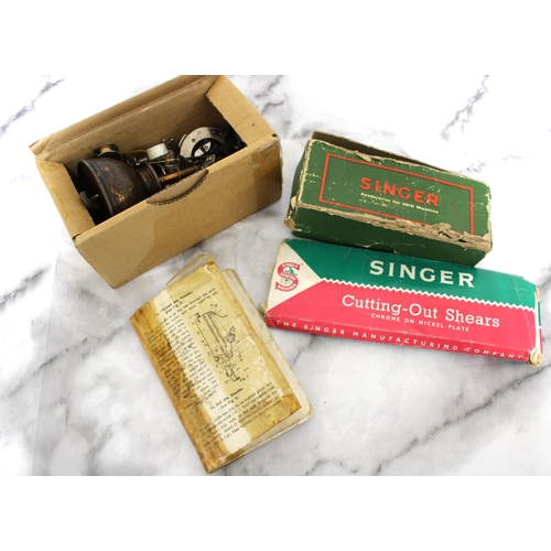 56 - SINGER Accessories Some Boxed