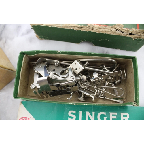 56 - SINGER Accessories Some Boxed