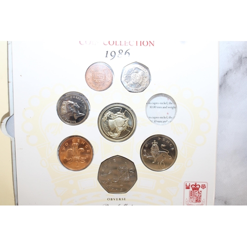 355 - Collectable Coins Boxed 50th Anniversary Of Coryton Refinery Coin 1953-2003 & Royal Mint UK 1986 Coi... 