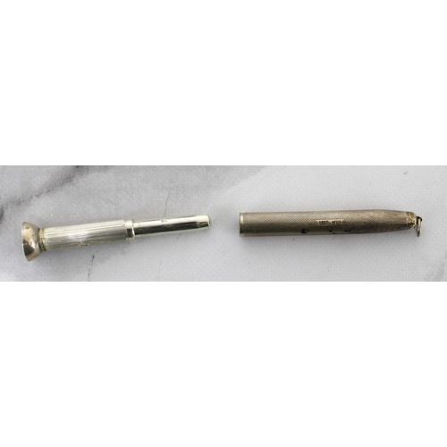 567 - Silver Hallmarked Cigar Piercer