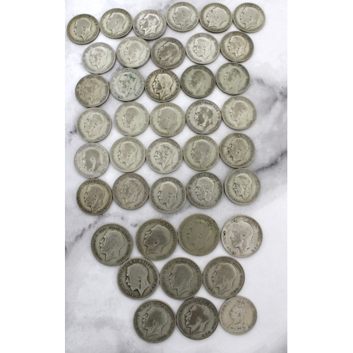 359 - Florin and Half Crown Coins Pre 1946