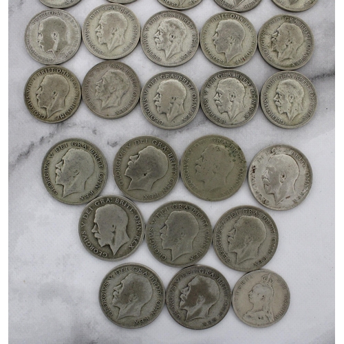 359 - Florin and Half Crown Coins Pre 1946