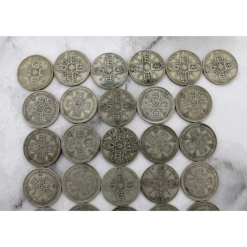 359 - Florin and Half Crown Coins Pre 1946