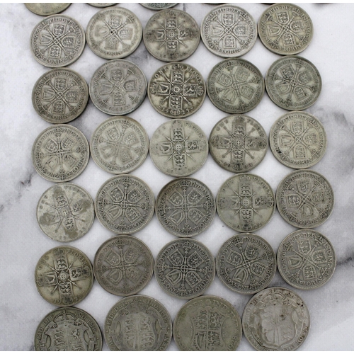 359 - Florin and Half Crown Coins Pre 1946